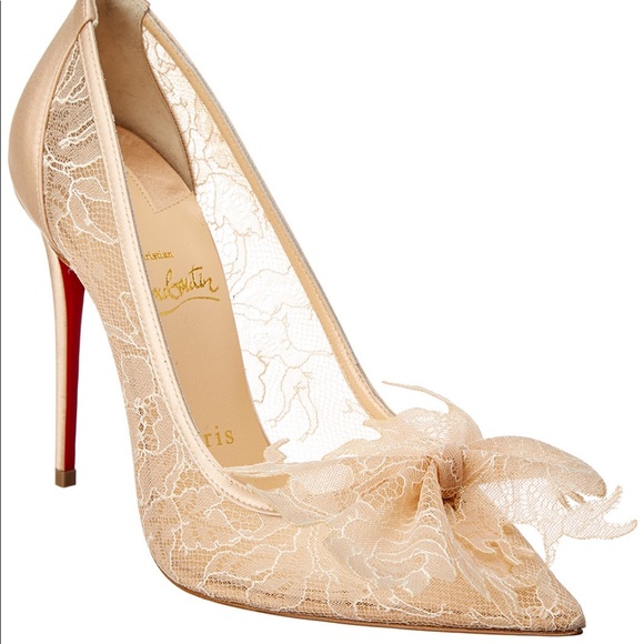 Christian Louboutin Shoes - Christian Louboutin Delikatissima 100 Satin